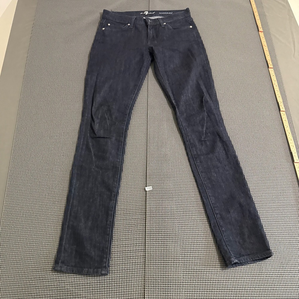 7 For All Mankind Roxanne Dark Wash Slim Fit Jeans Womens Size 26
